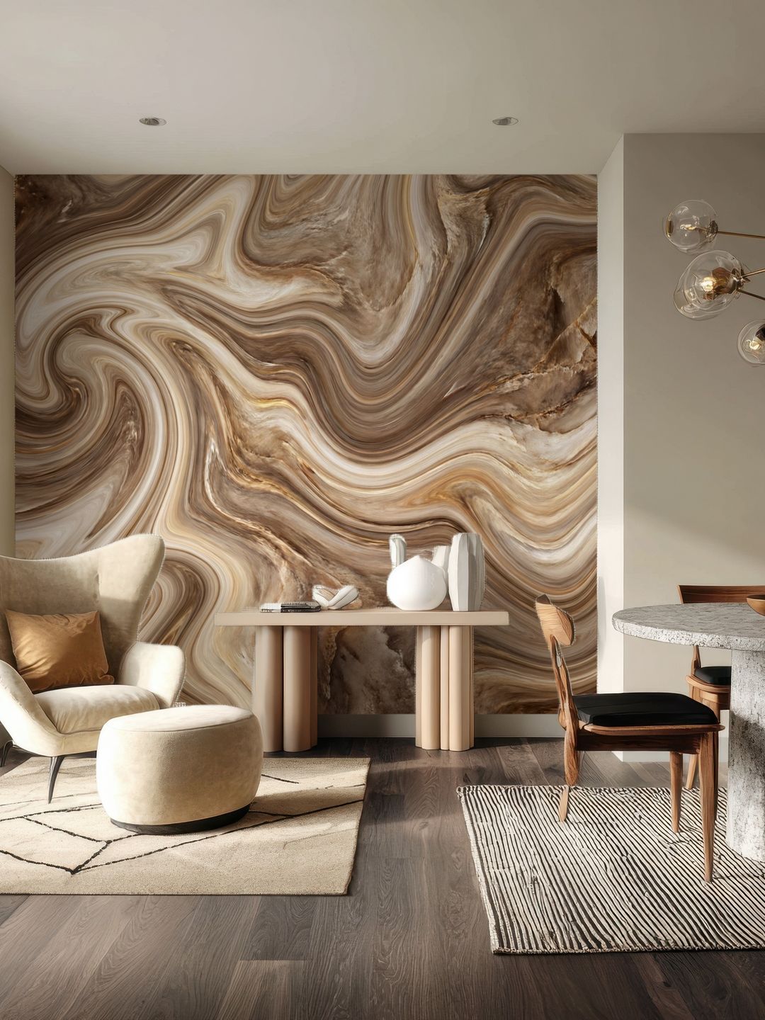 Tourbillon de marbre
