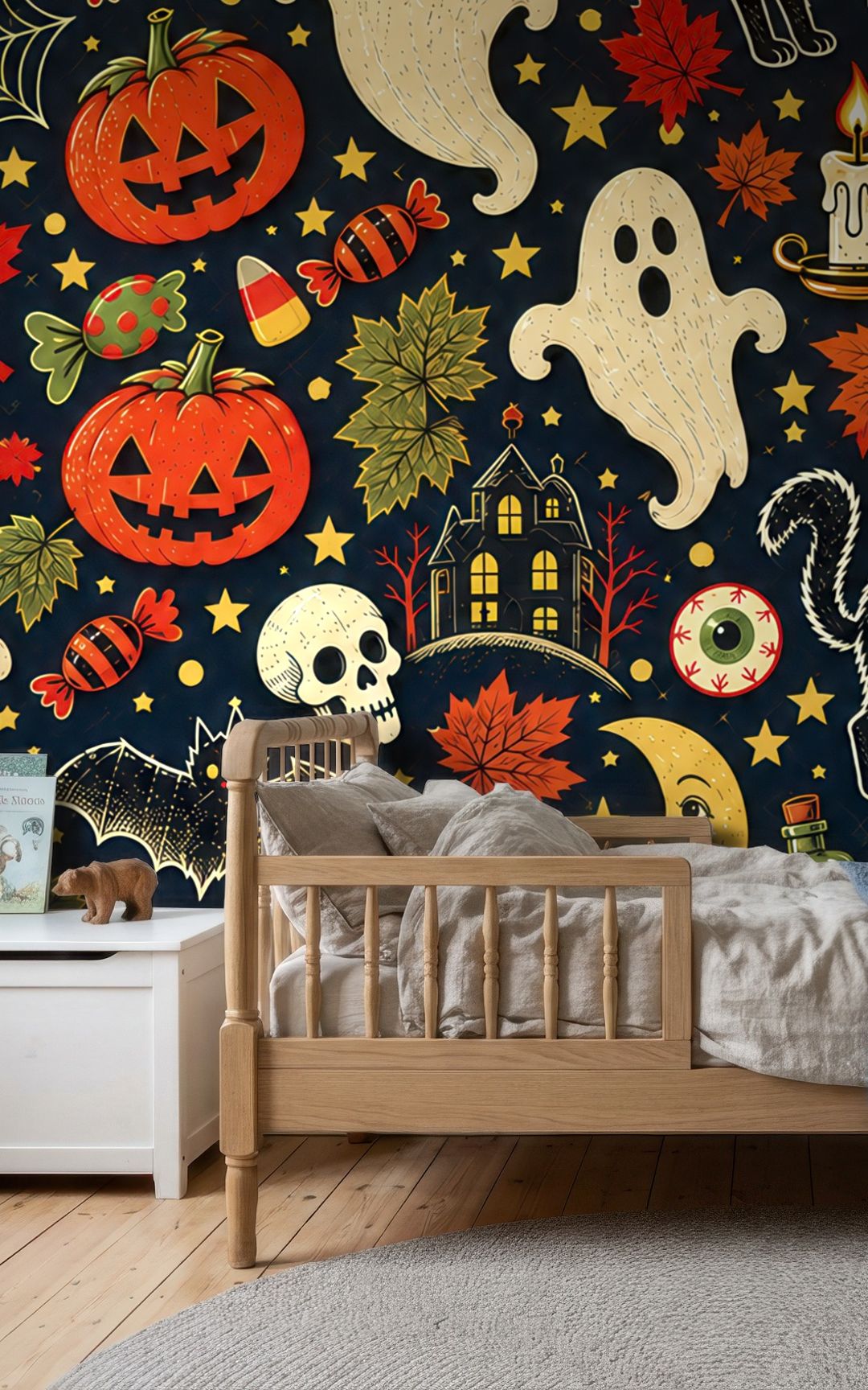 Cobweb Confection mural