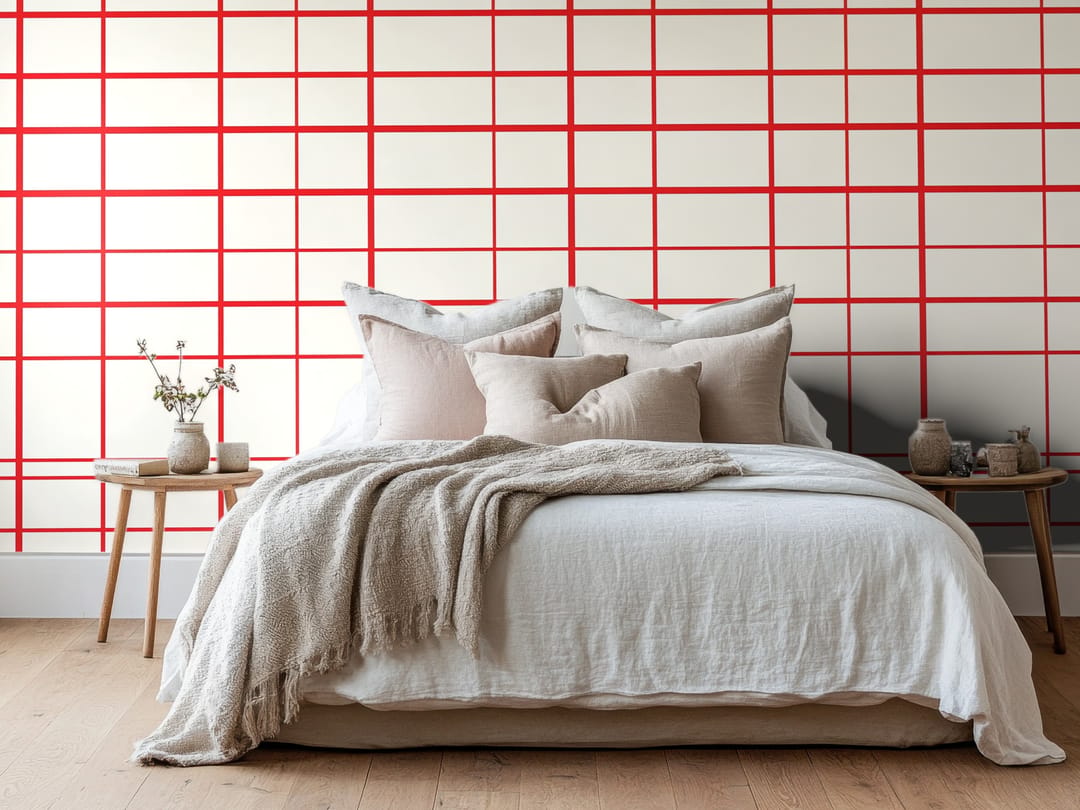 Chalk Grid wallpaper