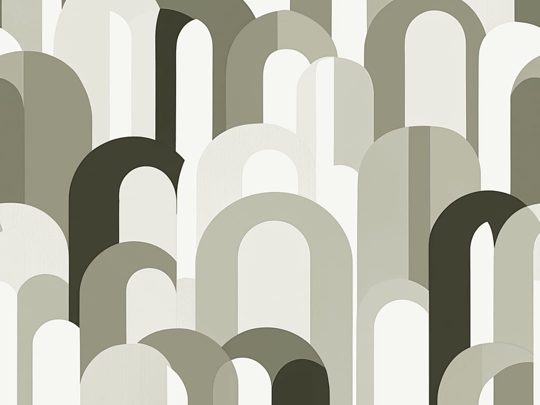 Arch Deco Spectrum wallpaper