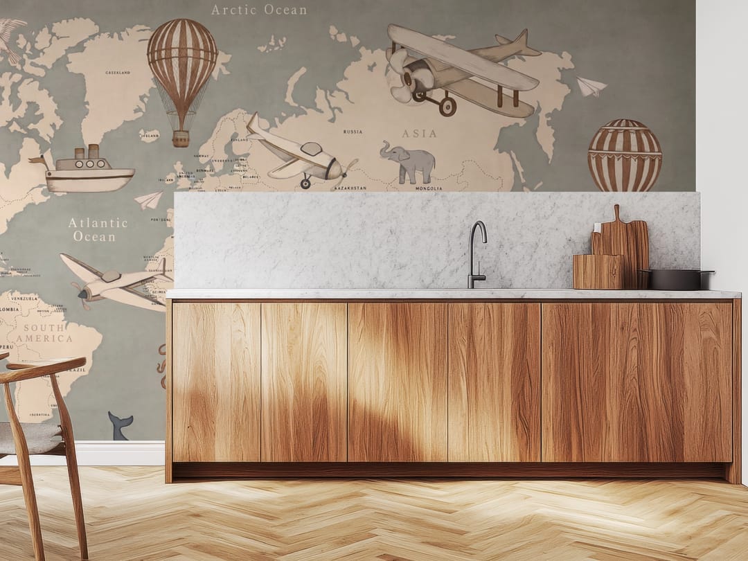 Quartz Odyssey mural