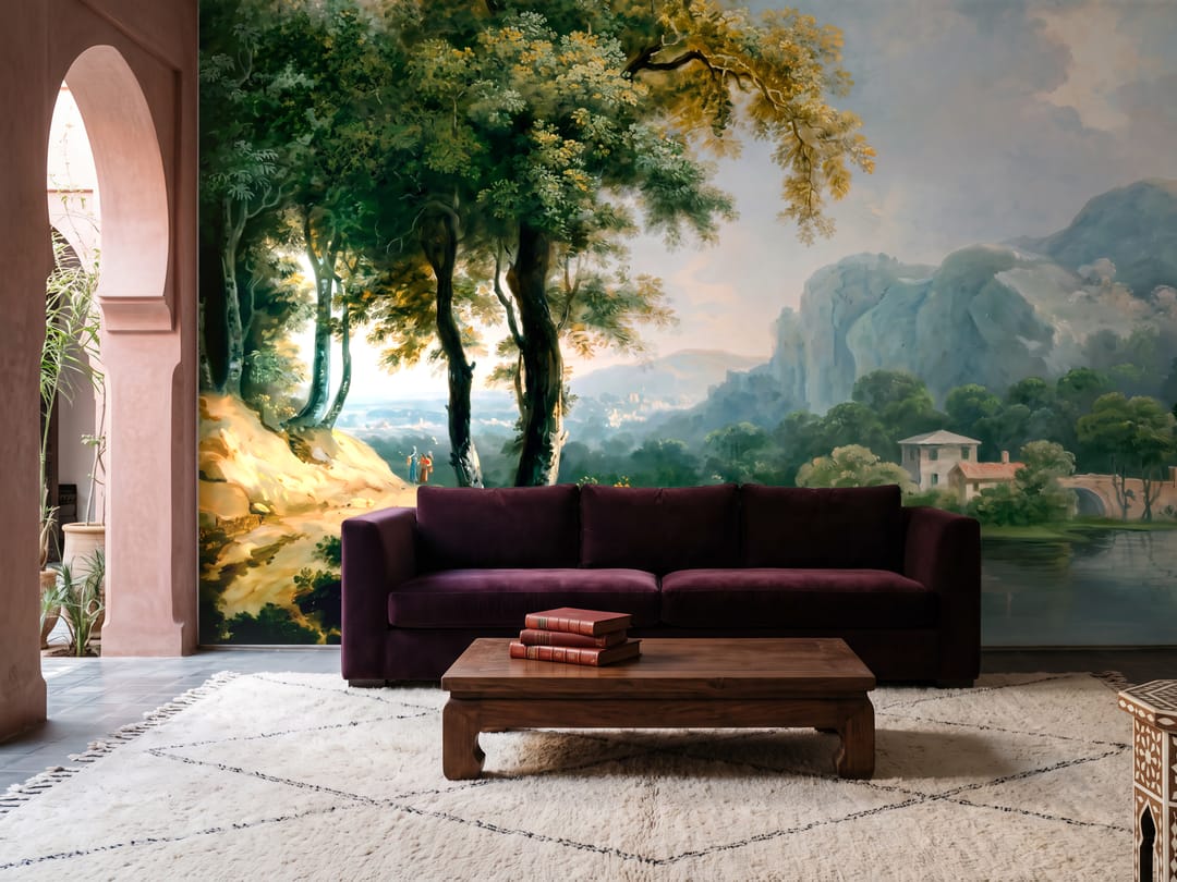 Cypress Dell mural