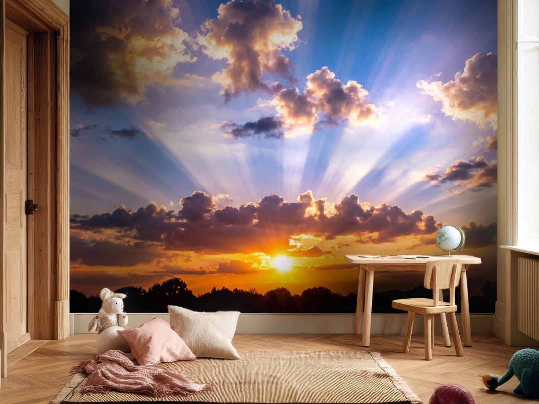 Sunset Radiance photo wallpaper