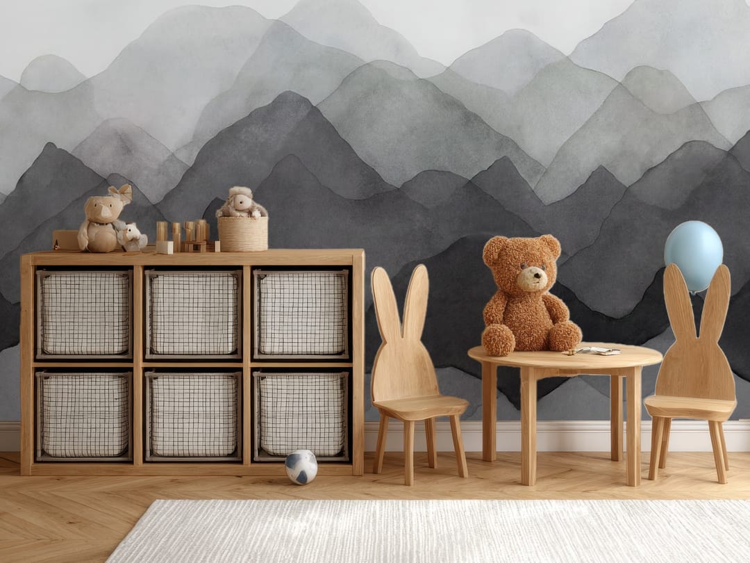 Nocturne Peaks mural
