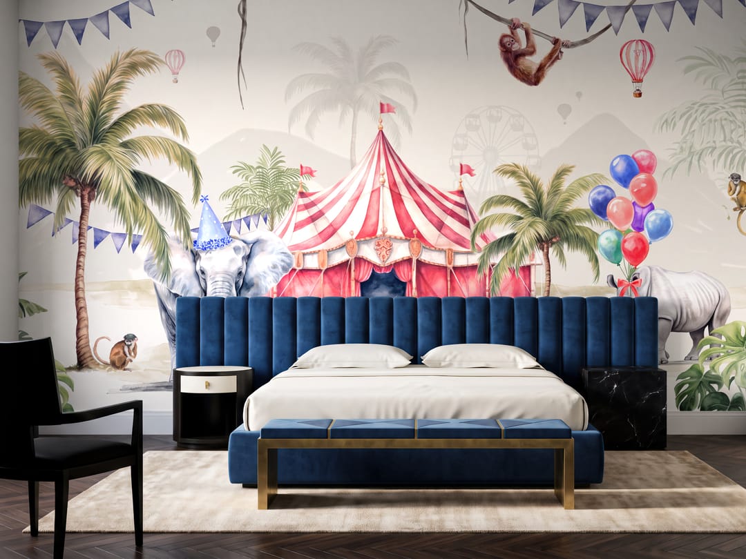 Carnival Vellum mural