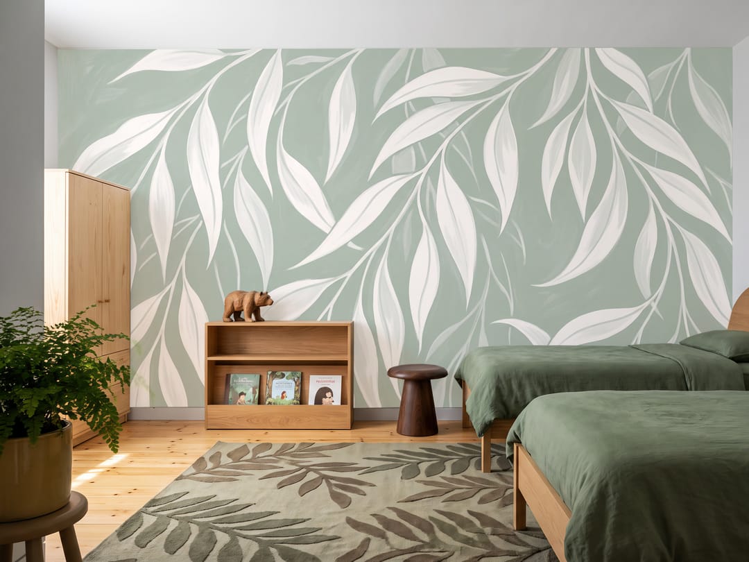 Spice Leaf mural