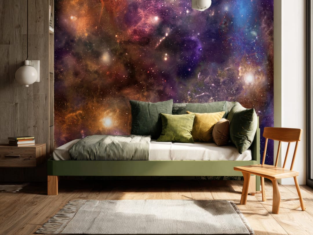 Celestite Voyage mural
