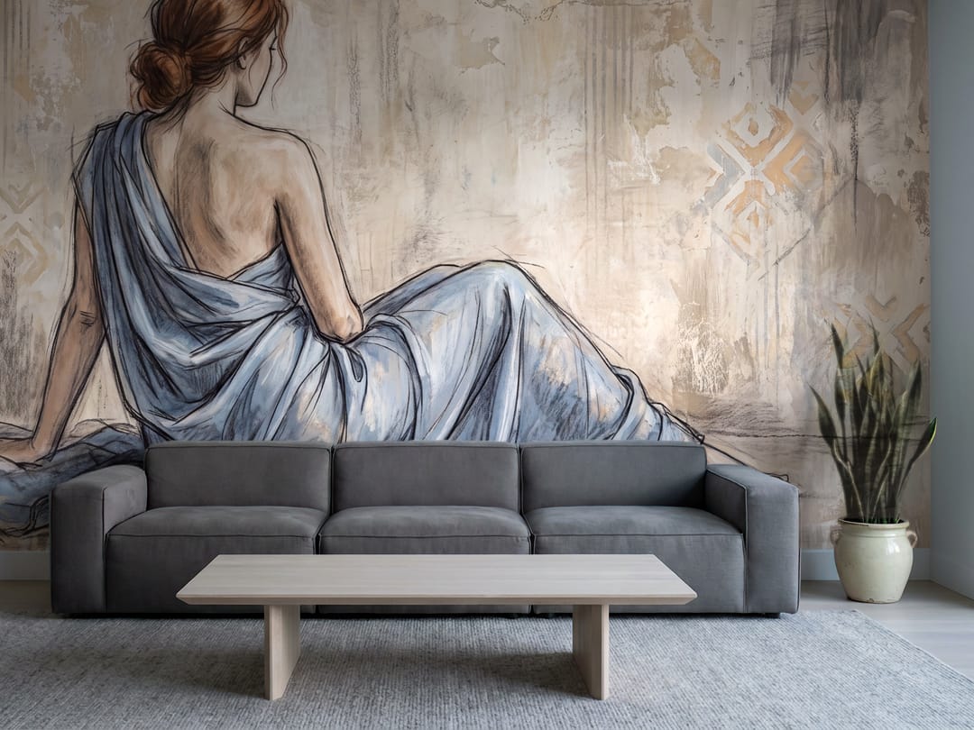 Marble Muse mural