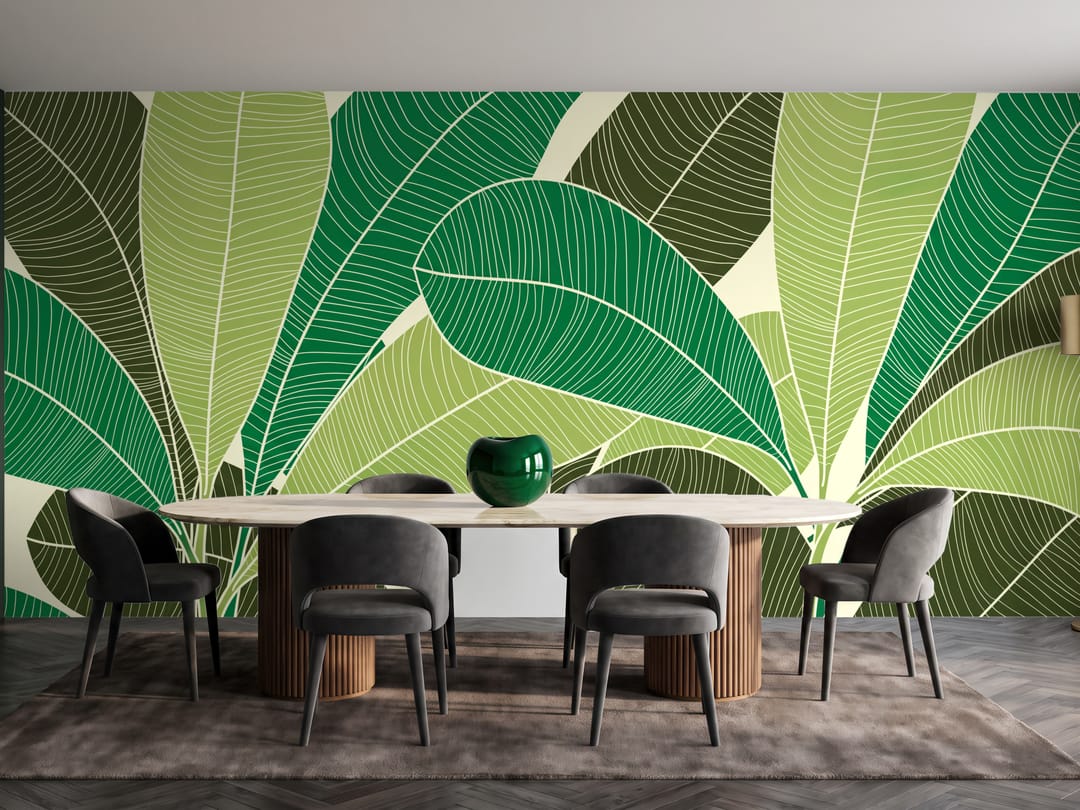 Rubber Tree mural