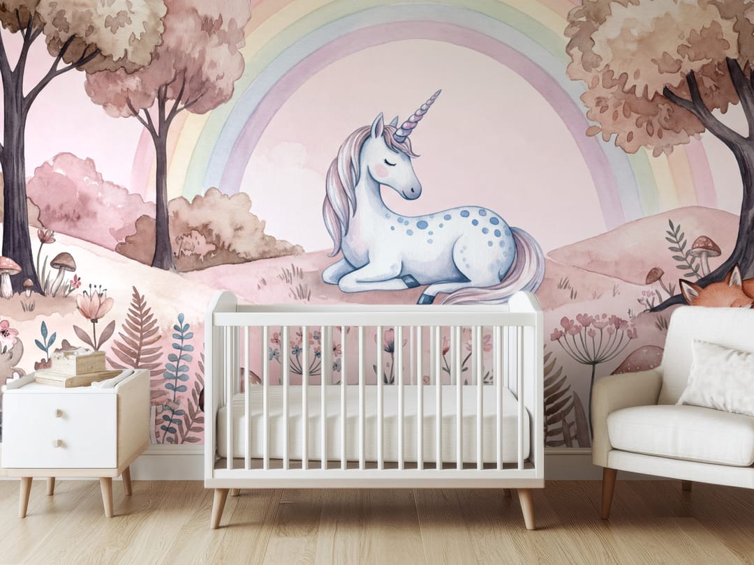 Moonlit Meadow mural