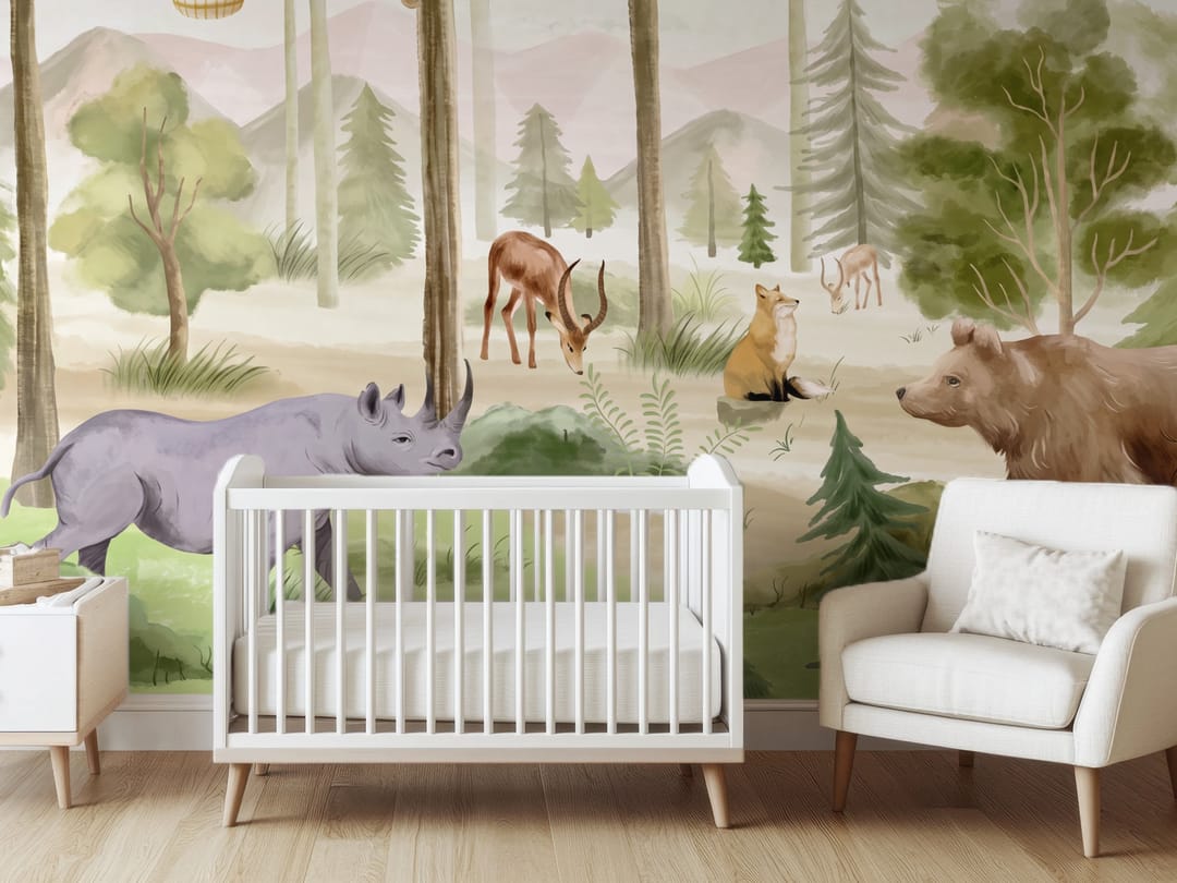 Cartographer's Glen mural
