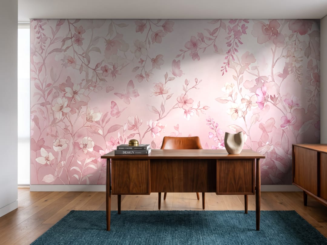 Sundown Petals mural