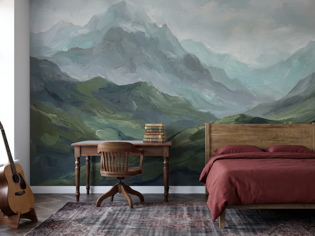 Quartz Ascent mural