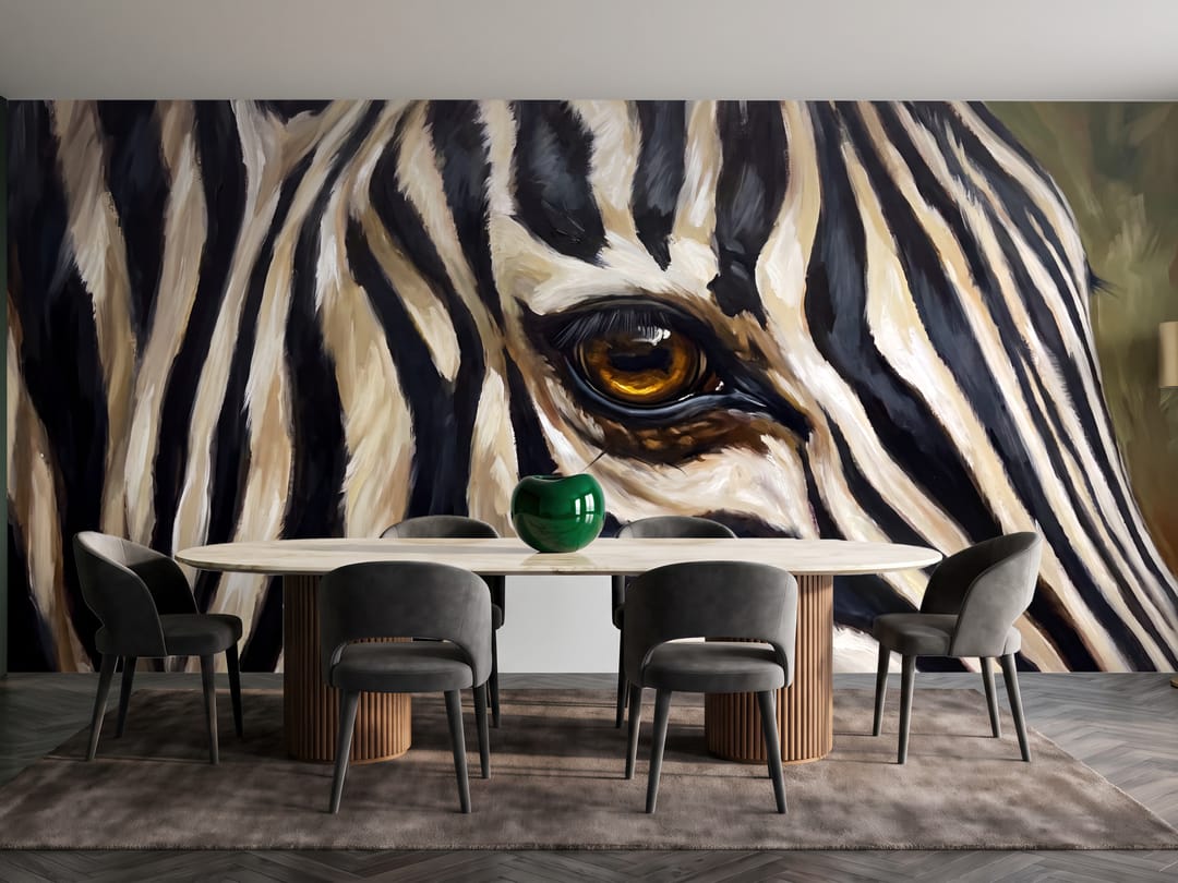 Obsidian Gaze mural
