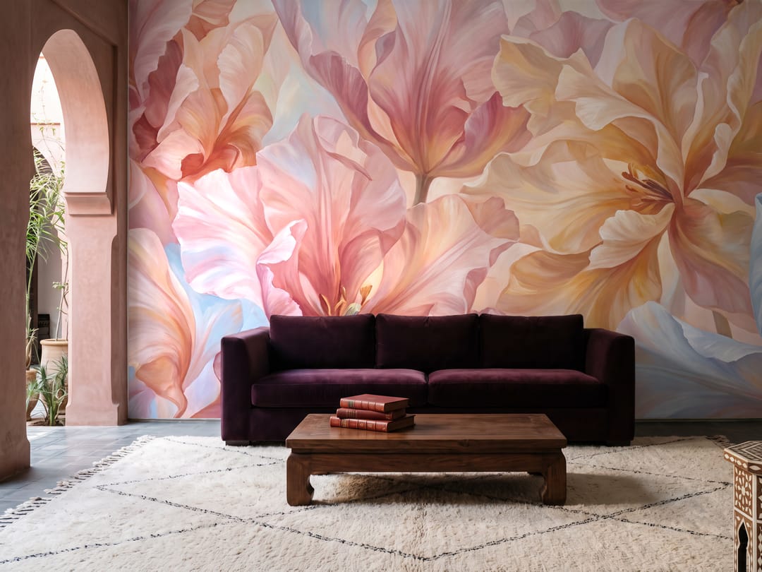 Tulip Symphony mural
