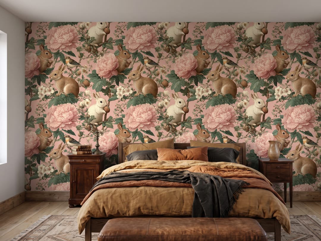 Peony Hollow wallpaper