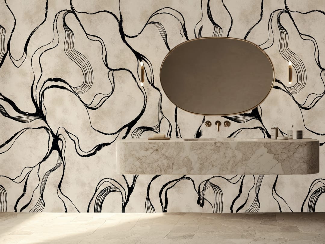 Loom Veil mural