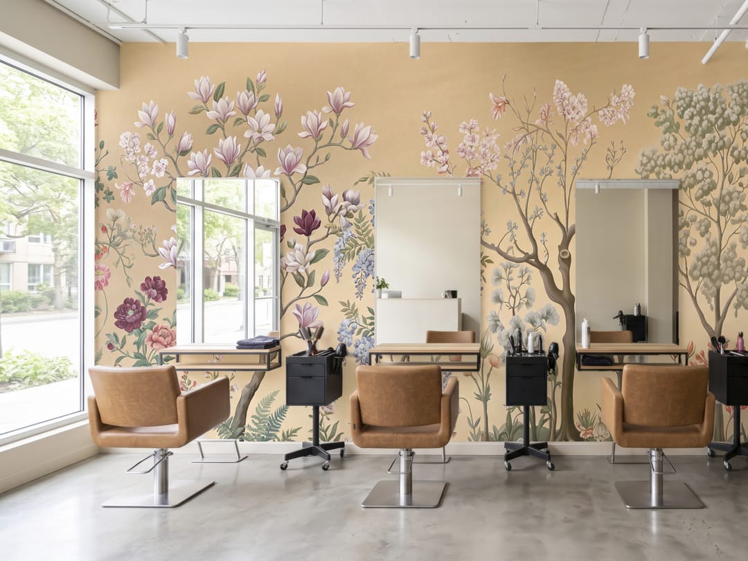 Lapis Garden mural