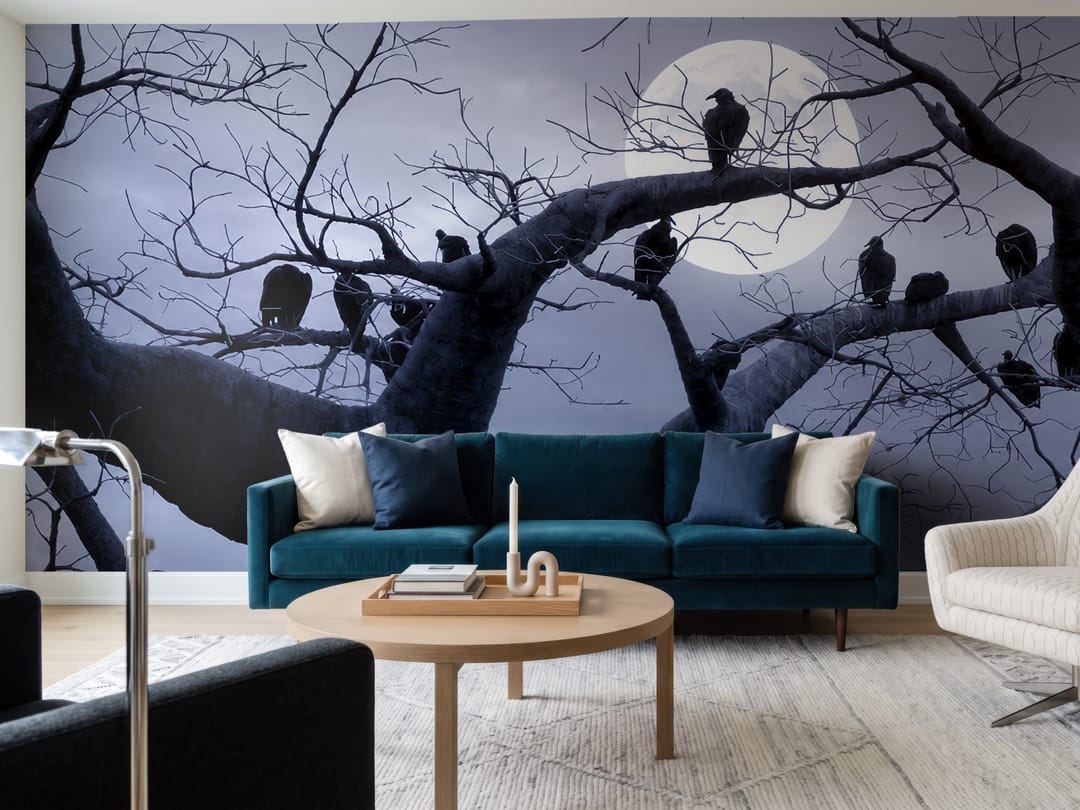 Talon Chandelier mural