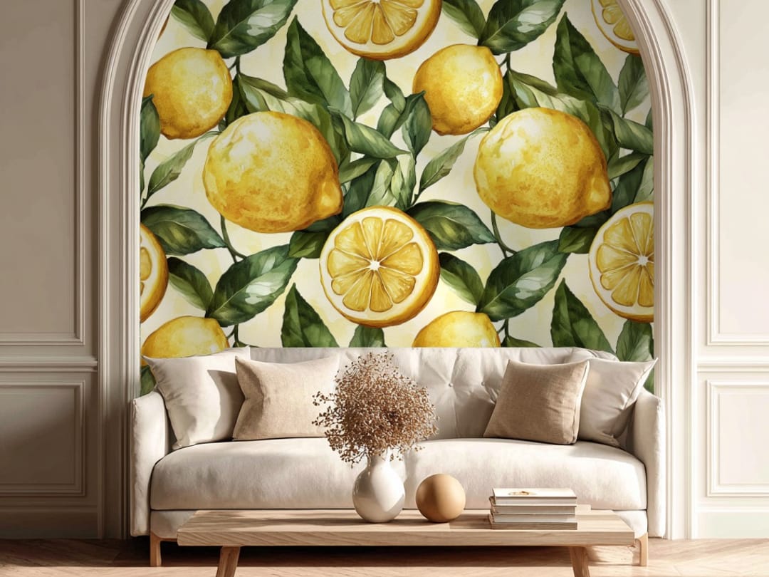 Citrus Orchard Delight wallpaper