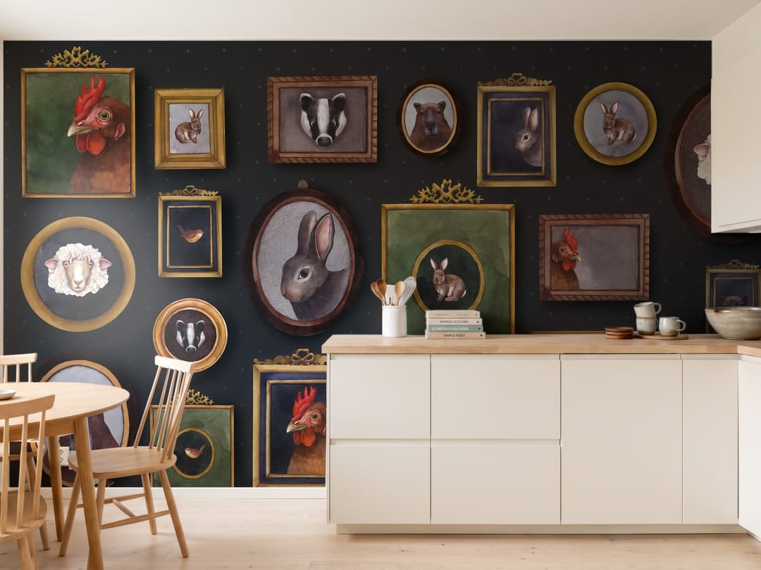 Lamplight Lineage mural