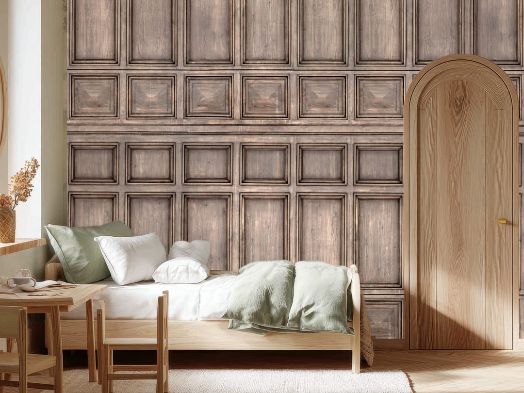 Panelled Reverie mural