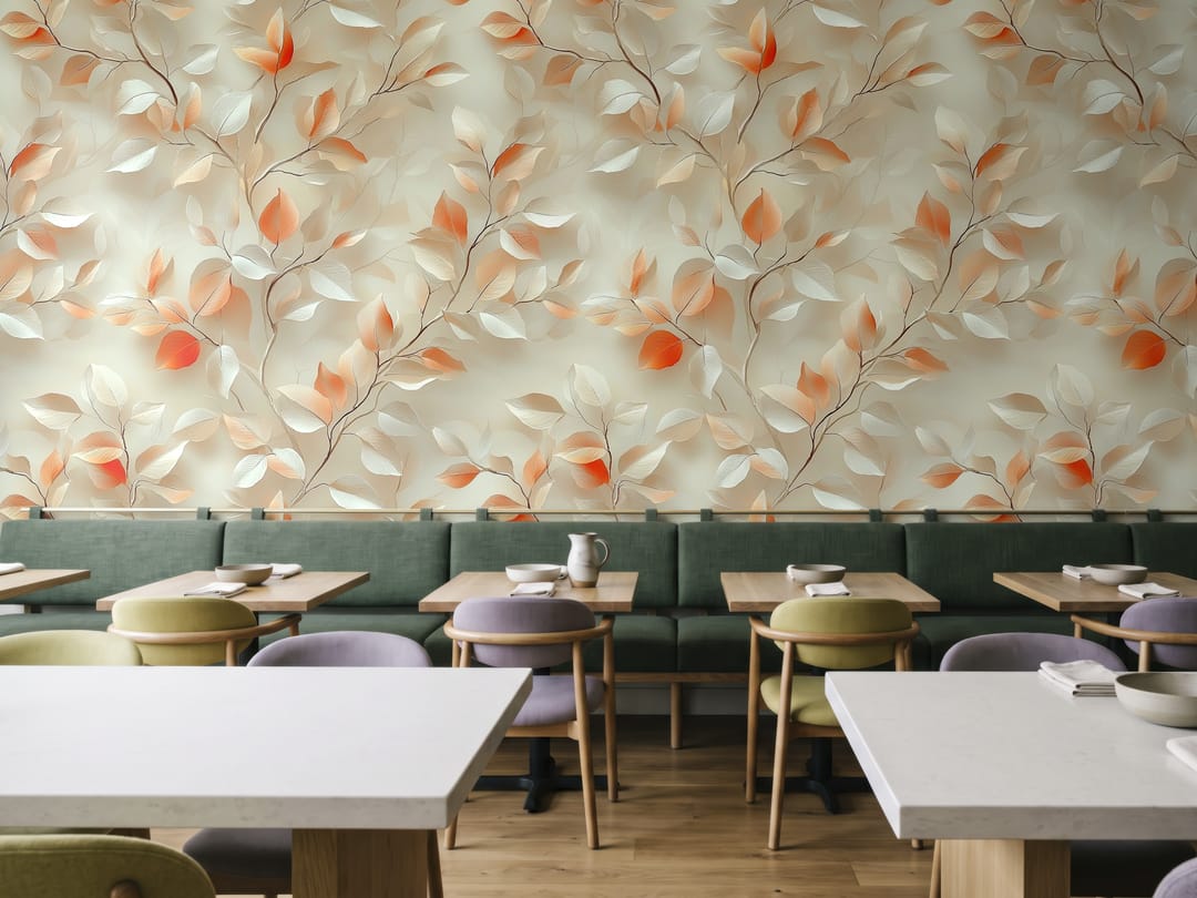 Amber Leaf Reverie wallpaper