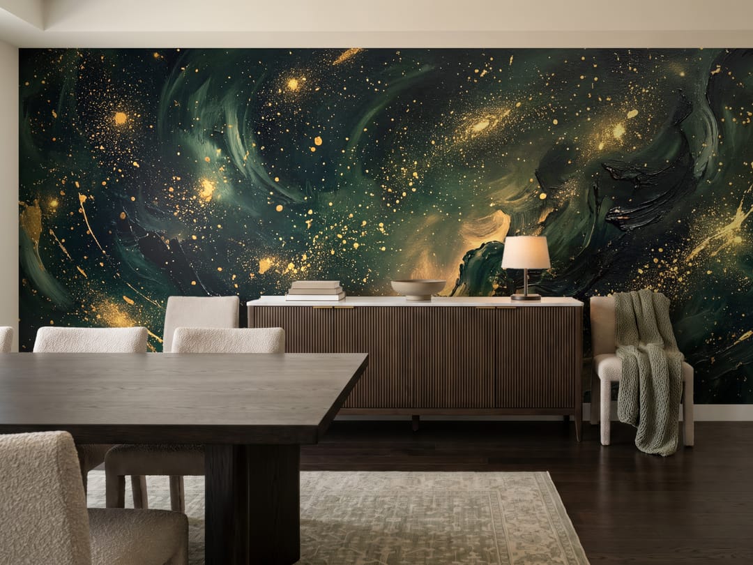 Emerald Nebula mural