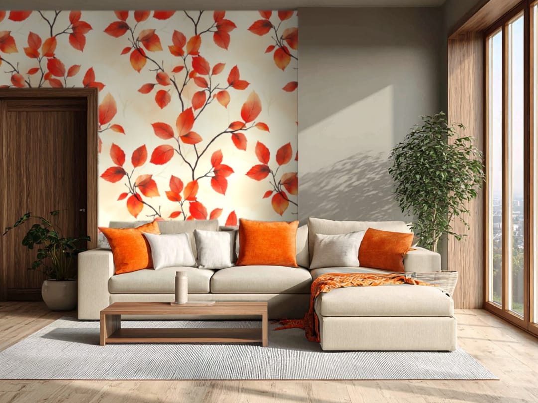 Autumn Blossom Breeze wallpaper