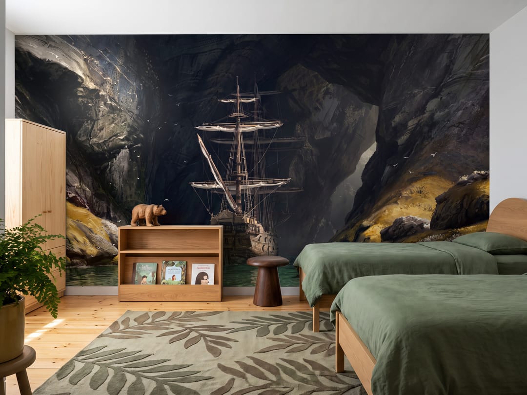 Pirate Cove Ship photo wallpaper
