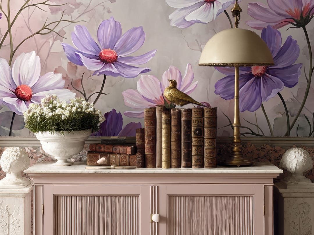 Petal Loom mural
