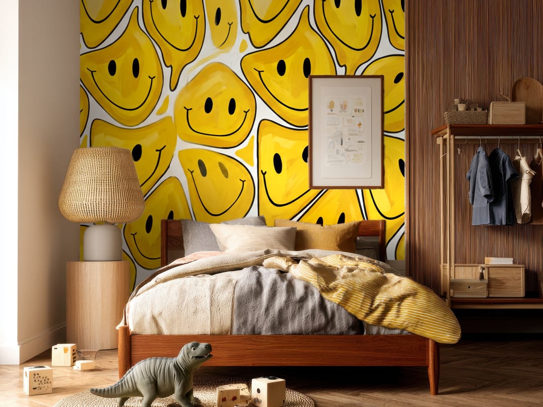 Glow Grins mural