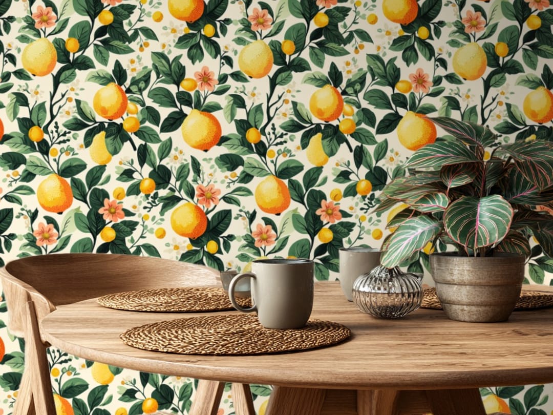 Sitrusblomst wallpaper