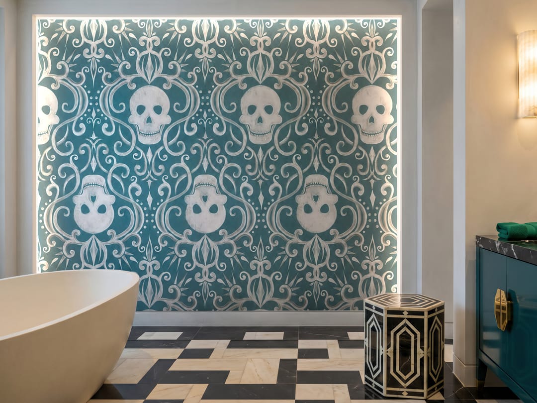 Asphodel Salon mural
