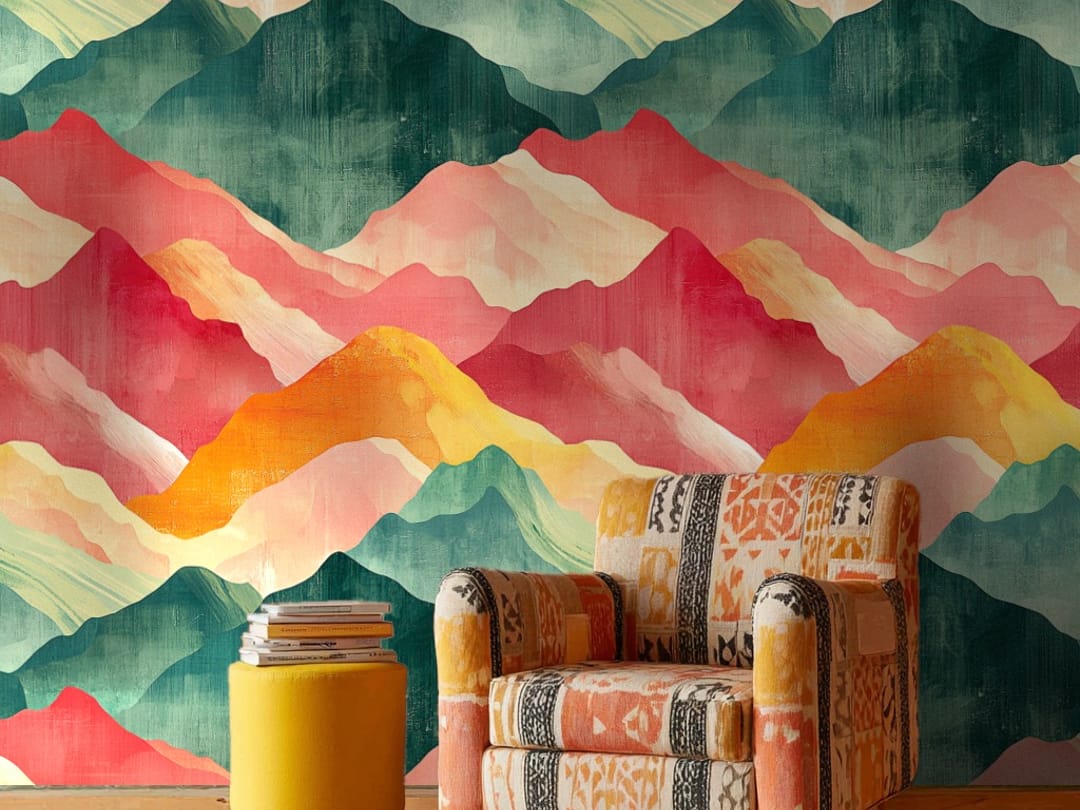 Sunset Peaks wallpaper