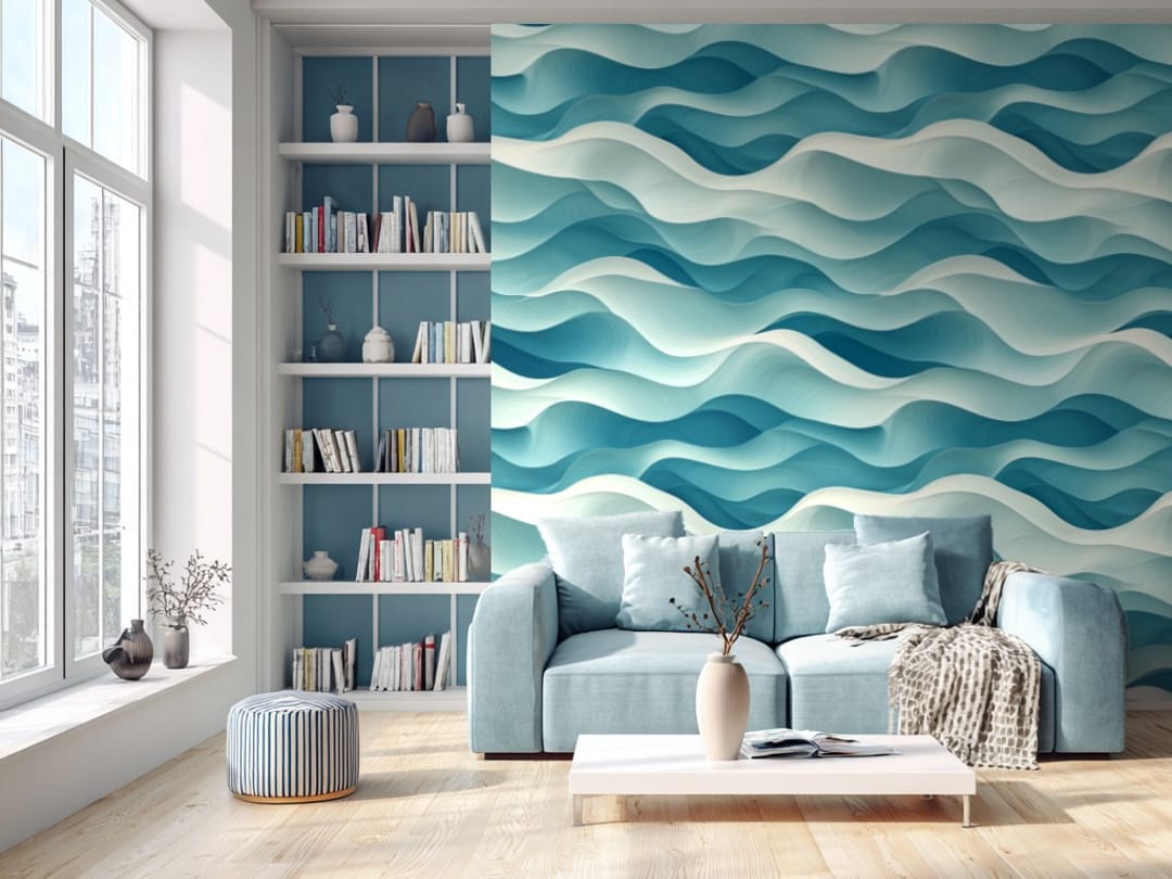 Oceanic Waveforms wallpaper