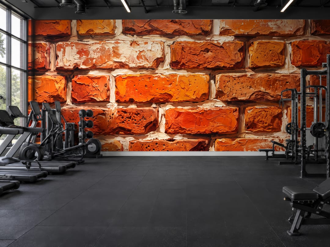 Brick Rhythm mural