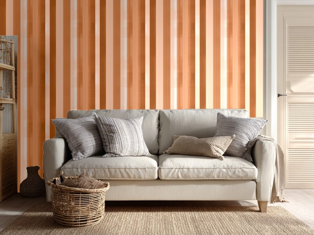 Essentie van amberstrepen wallpaper