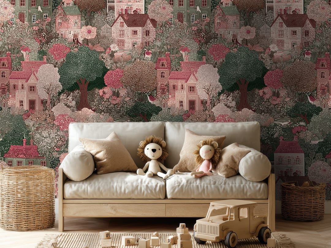 Hviskende lysning wallpaper