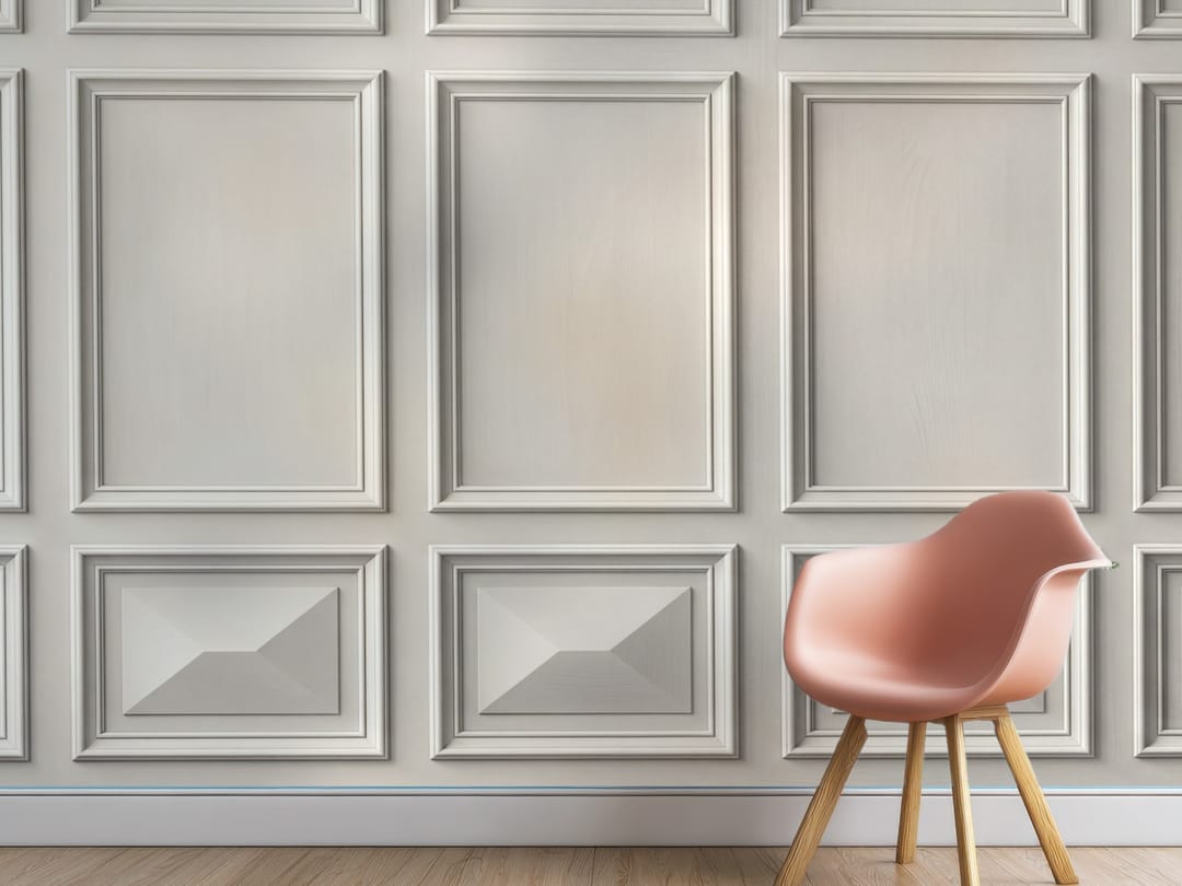 Panelled Atelier mural