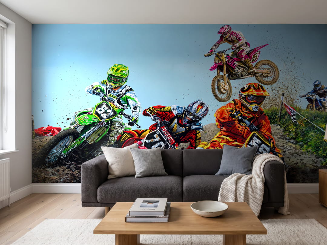 Kinetic Circuit mural