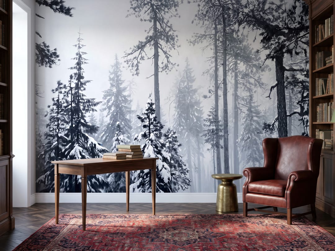 Pine Wisp mural