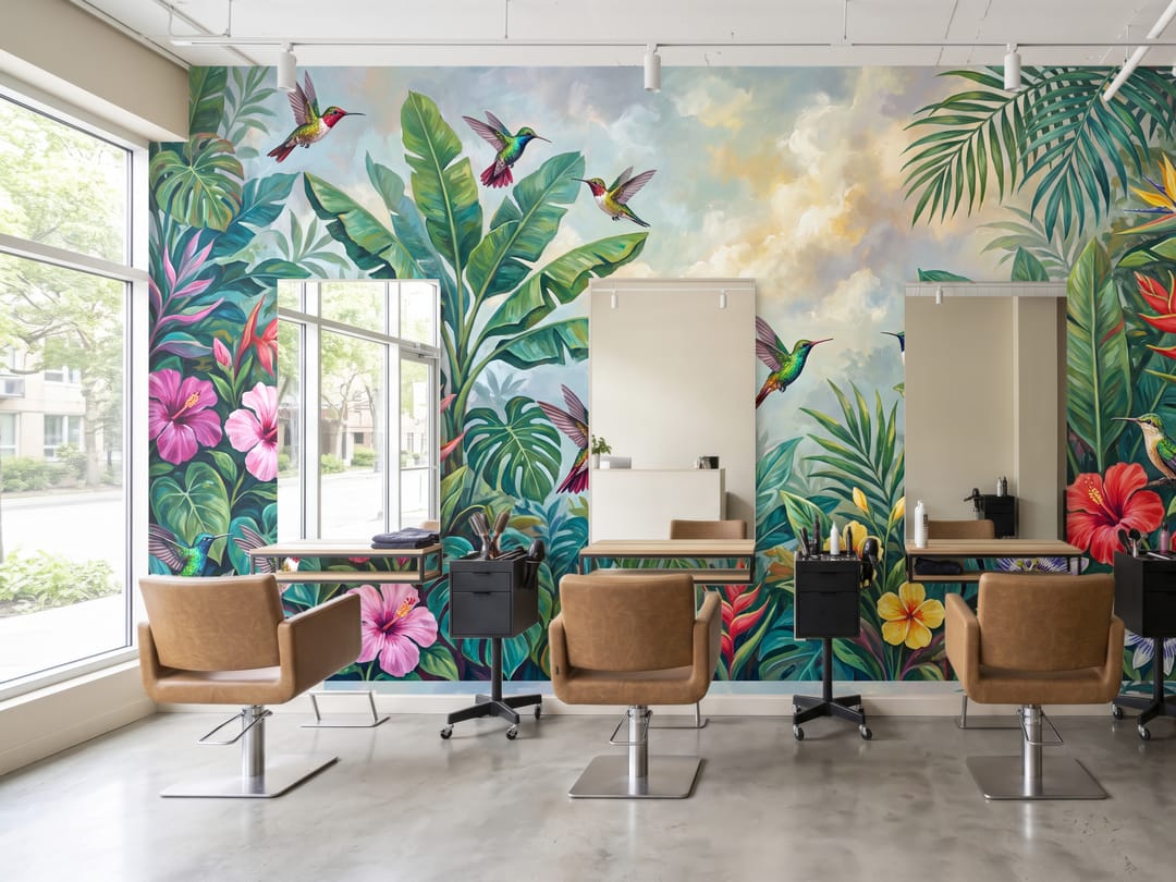 Amazonia Skies mural