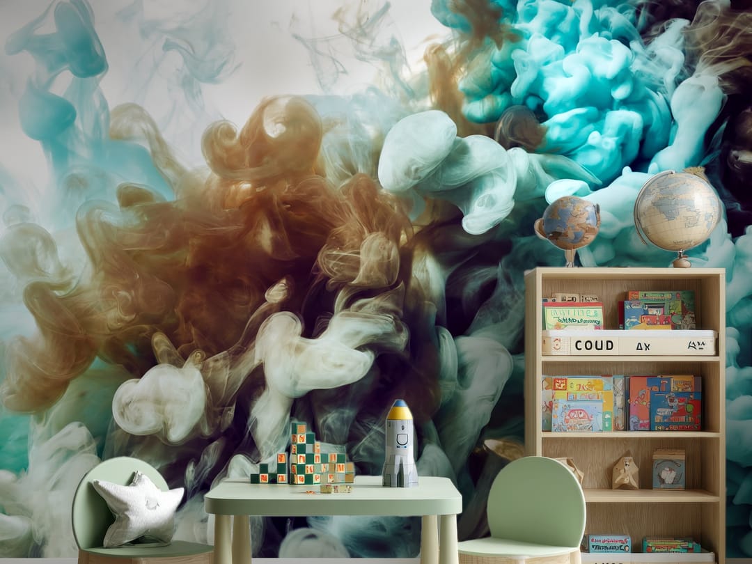 Mist & Velvet mural