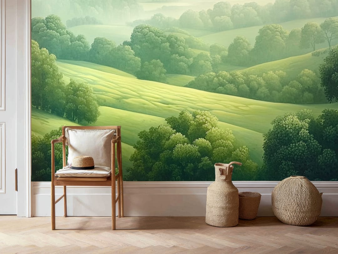Dawn Meadow mural