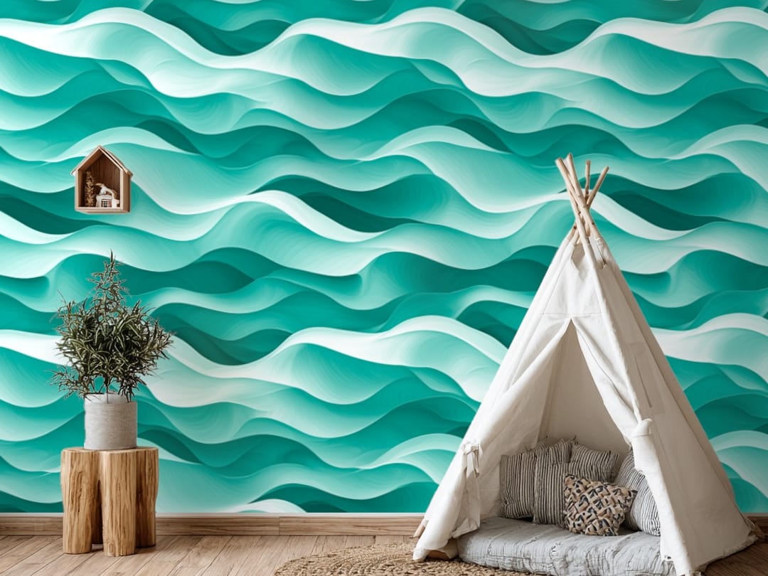 Oceanic Waveforms wallpaper