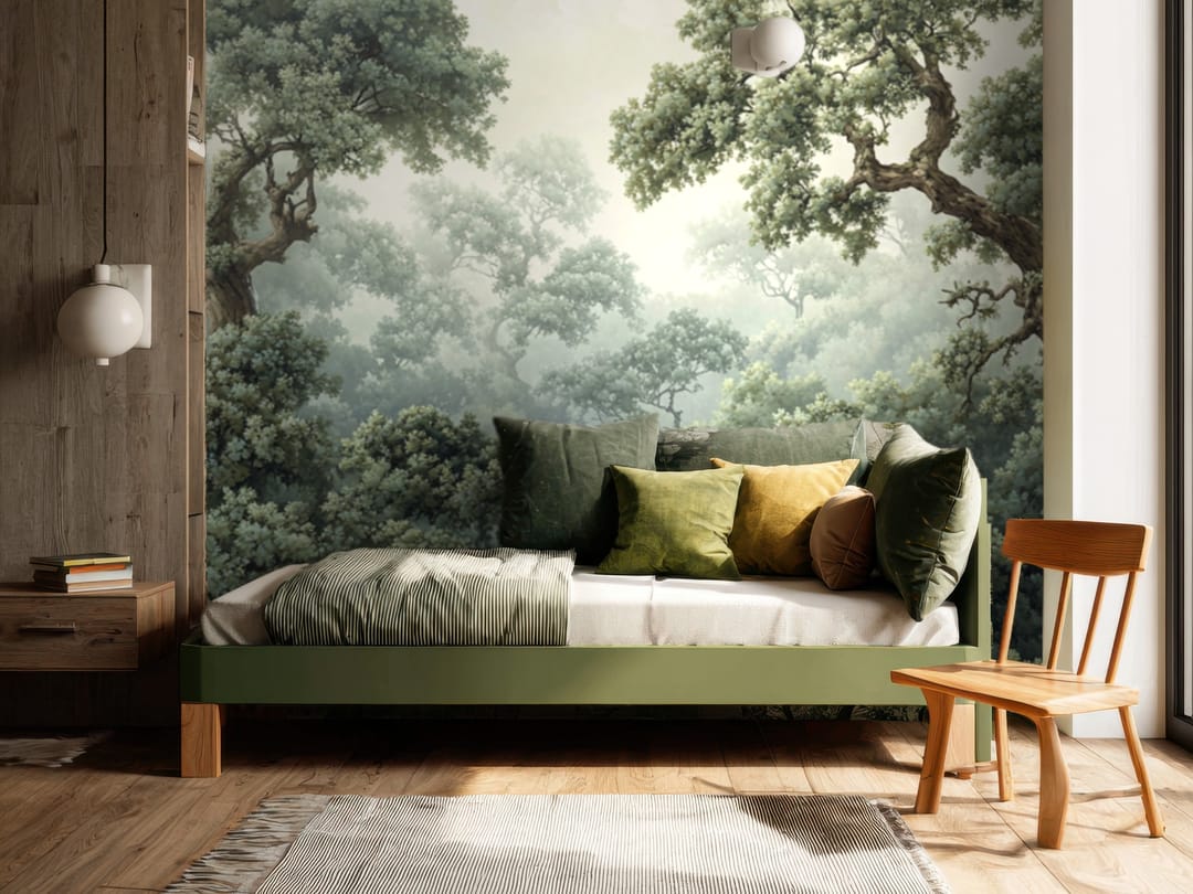 Timber Canopy mural