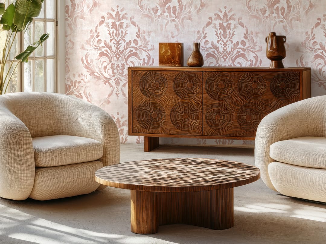 Stucco Grace wallpaper
