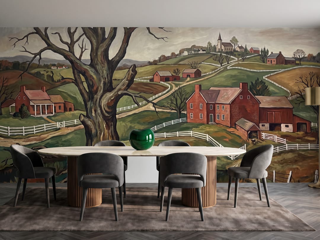 Contours mural