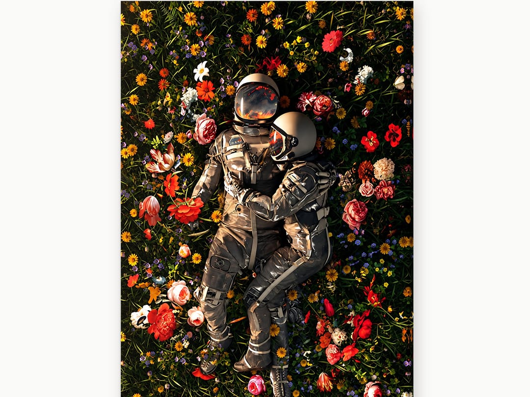 Wildflower Touchdown canvas